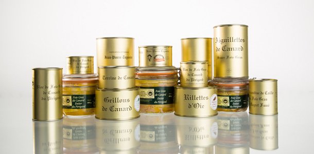 Extrait de la gamme Teyssier, artisan conserveur en Dordogne Extrait de la gamme Teyssier, artisan conserveur en Dordogne